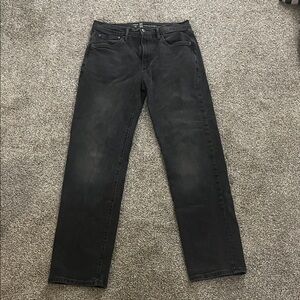 Men's Mutual Weave black jeans